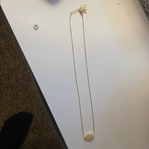 Kendra Scott White necklace
